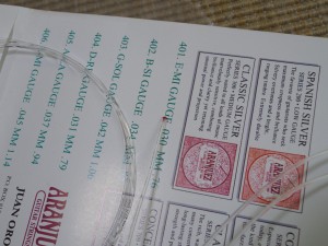 アランフェス　コンサートシルバーの高音弦