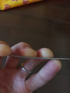 程よくしなる資生堂の爪やすり