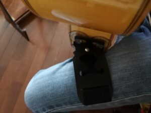 テヌートのピボットを使って角度を調整