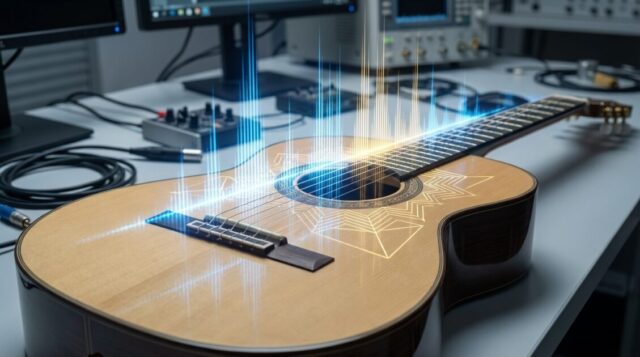 クラシックギターの遠達性の画像