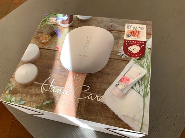 ルルド　ハンドケアの外箱