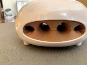 ルルド ハンドケアを前から見たところ