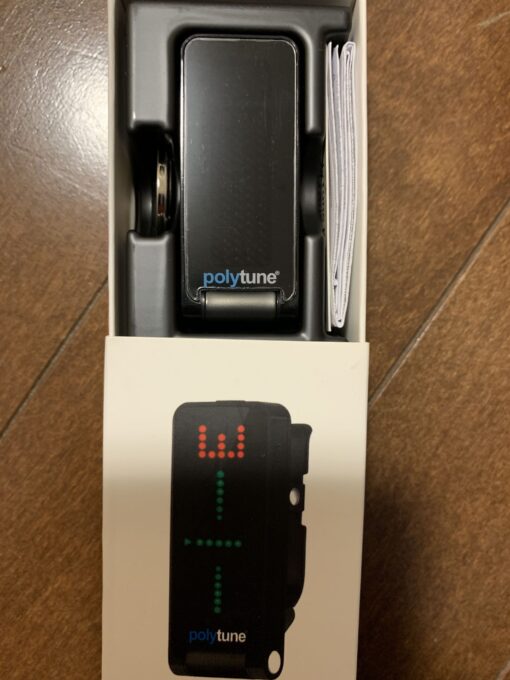 tc electronics POLYTUNE CLIPの箱の中身