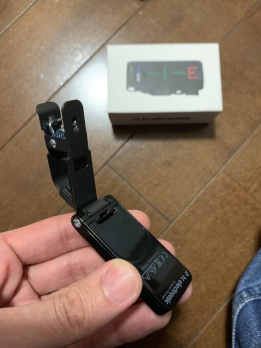 POLYTUNE CLIPのクリップを開く