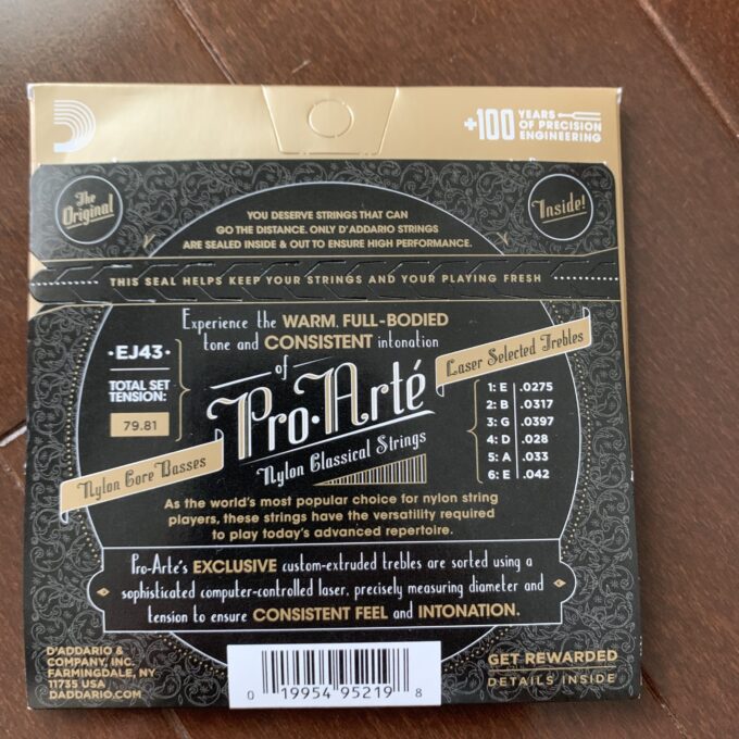 プロアルテ　ライトのパッケージ裏