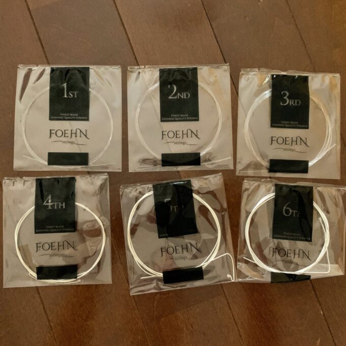 FOEHNクラシックギター弦の中身