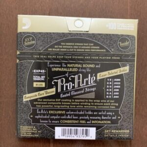 プロアルテEXPノーマル EXP45のパッケージ裏