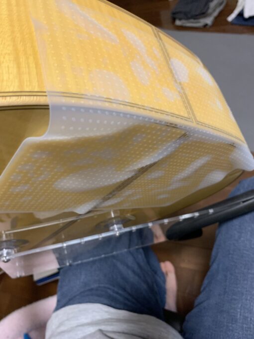 シリコンラップをギターの滑り止めに使う