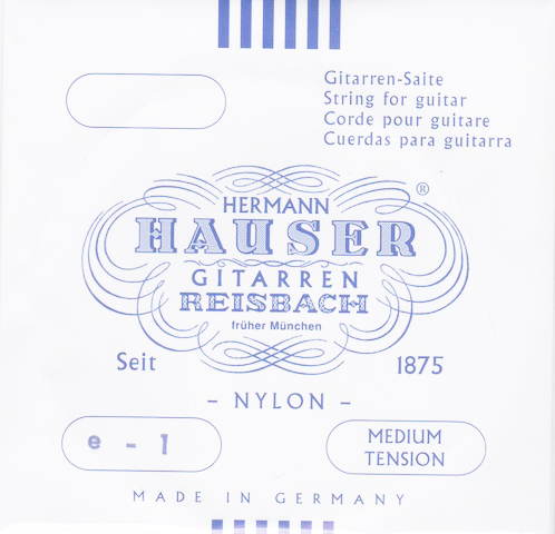 ヘルマン・ハウザー弦　ミディアムテンション