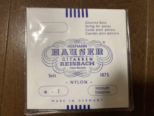 ヘルマン・ハウザー弦　ミディアムテンション