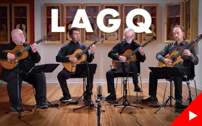 4台のトーレスを弾くLAGQの画像