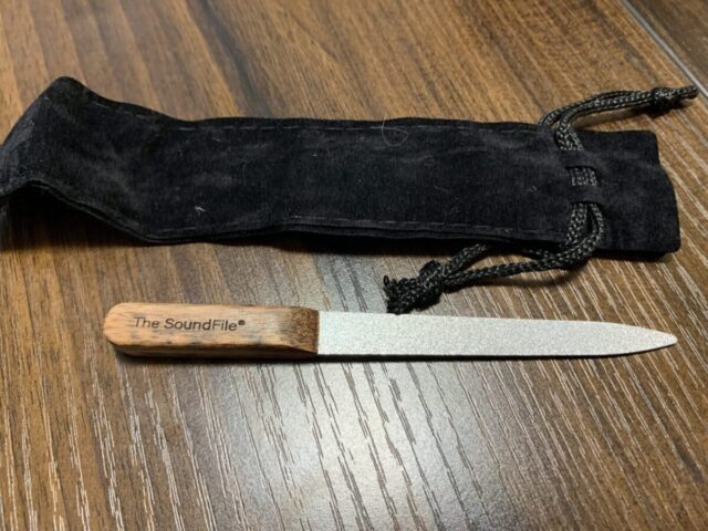 サウンドファイルの本体と収納