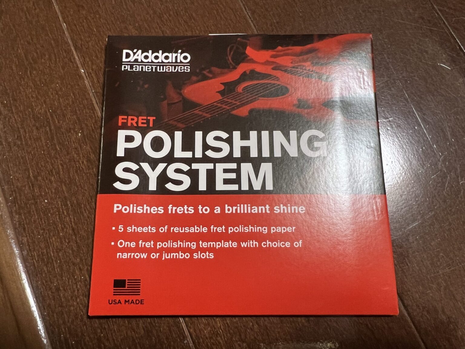 ダダリオのフレット磨きシステム（Fret Polishing System PW-FRP）