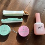 ピーシャインの鹿革のバッファ、爪磨きペースト、爪磨きパウダー、液状爪磨き