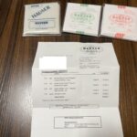 ヘルマン・ハウザー弦とハウザー工房の請求書