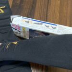 バンテリンコーワ リカバリー アームスリーブを実際に着用した画像