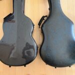 アランフェスギターケース カムフラージュ カーボンとBAMケースを比較