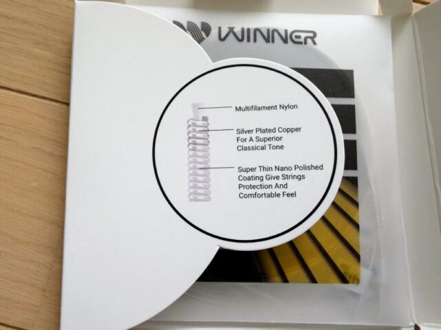 Winner WR166-Nの低音弦の構成