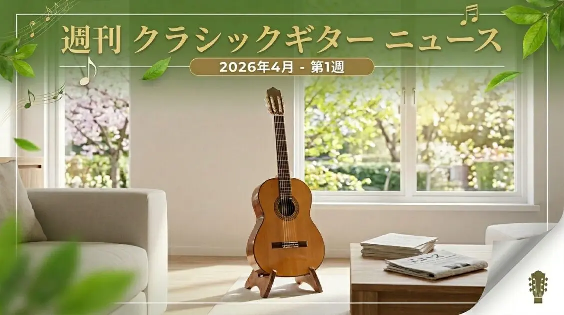 クラシックギターニュース2026年4月第1週の画像