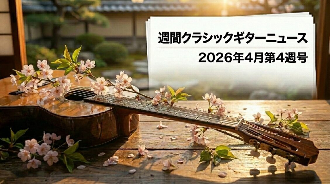 週刊クラシックギターニュース2026年4月第4週号の画像