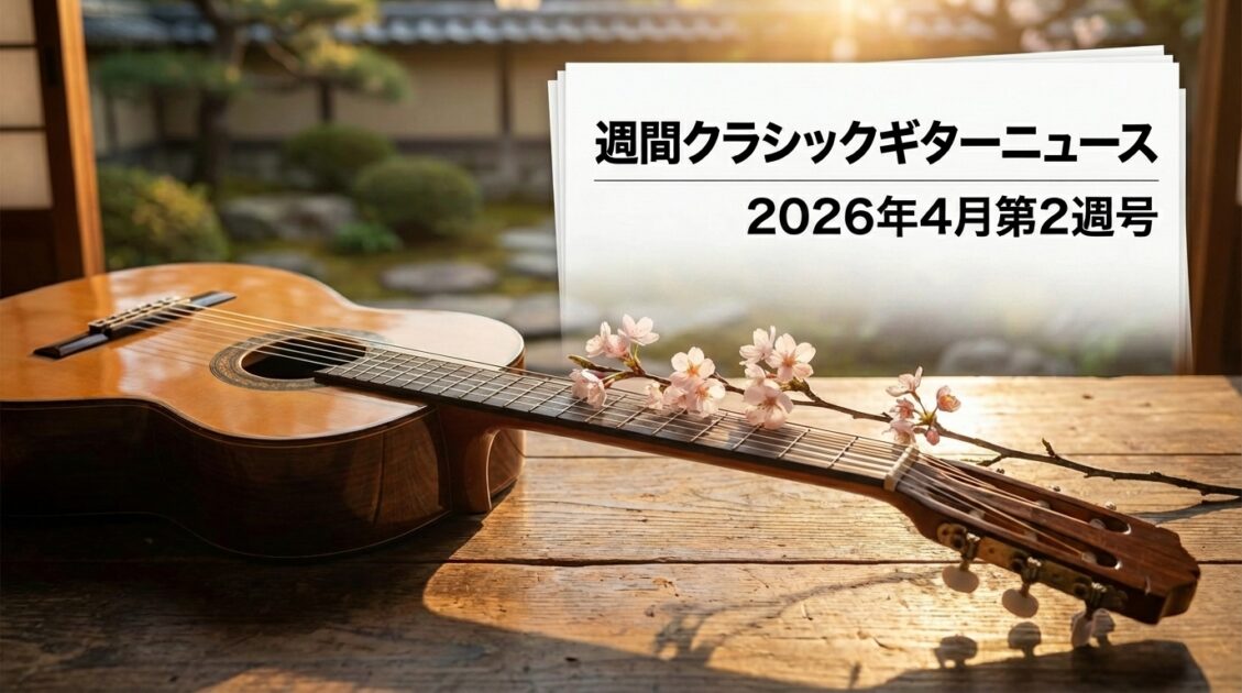 週刊クラシックギターニュース2026年4月第2週号の画像