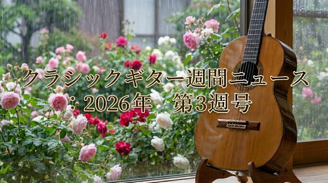 週刊クラシックギターニュース 6第3週号の画像